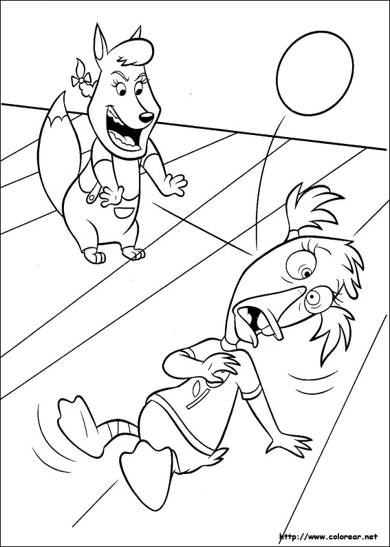 Coloring page: Chicken Little (Animation Movies) #72764 - Free Printable Coloring Pages