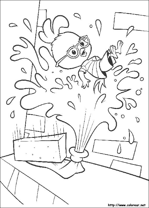 Coloring page: Chicken Little (Animation Movies) #72789 - Free Printable Coloring Pages