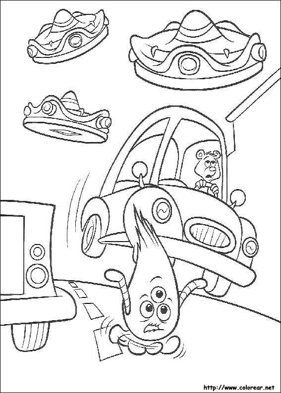 Coloring page: Chicken Little (Animation Movies) #72799 - Free Printable Coloring Pages