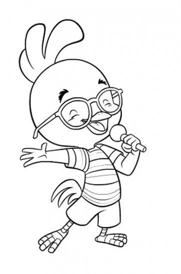 Coloring page: Chicken Little (Animation Movies) #72833 - Free Printable Coloring Pages