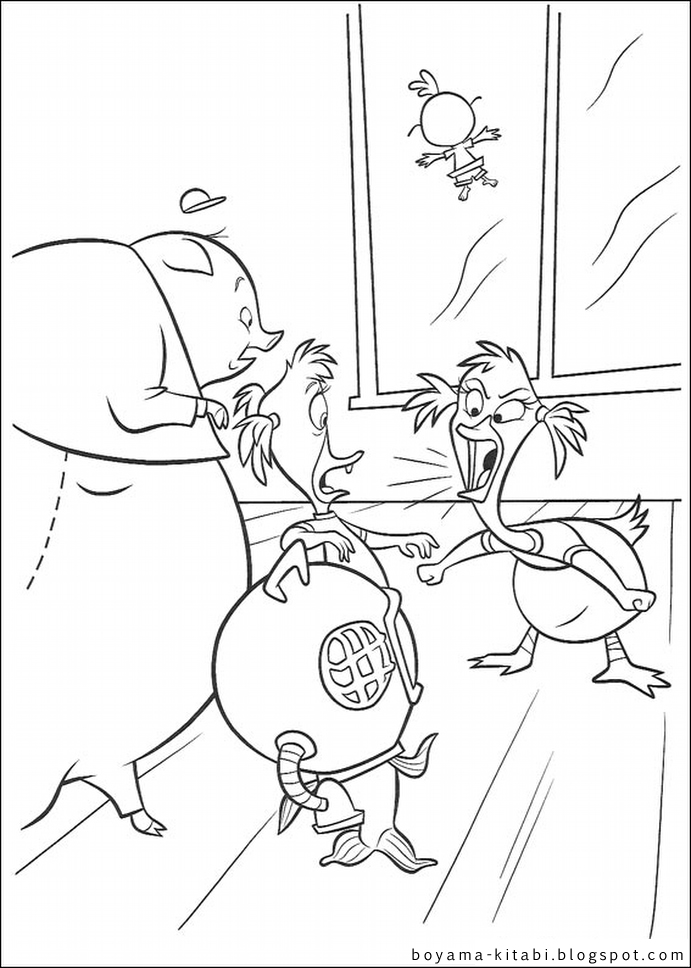 Coloring page: Chicken Little (Animation Movies) #72897 - Free Printable Coloring Pages