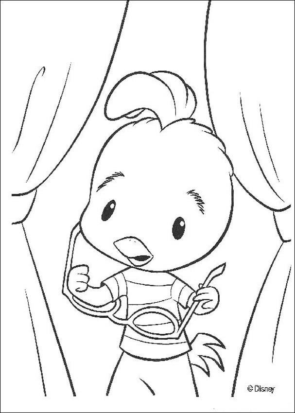 Coloring page: Chicken Little (Animation Movies) #72920 - Free Printable Coloring Pages