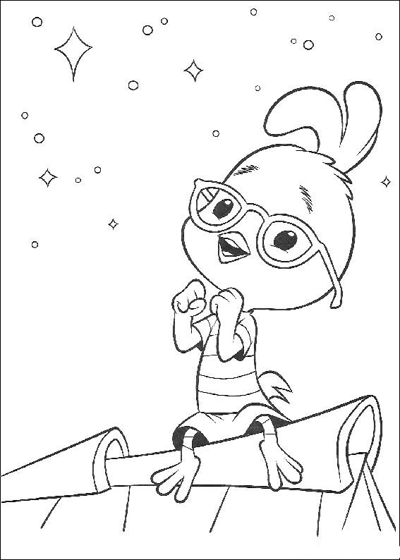 Coloring page: Chicken Little (Animation Movies) #72923 - Free Printable Coloring Pages