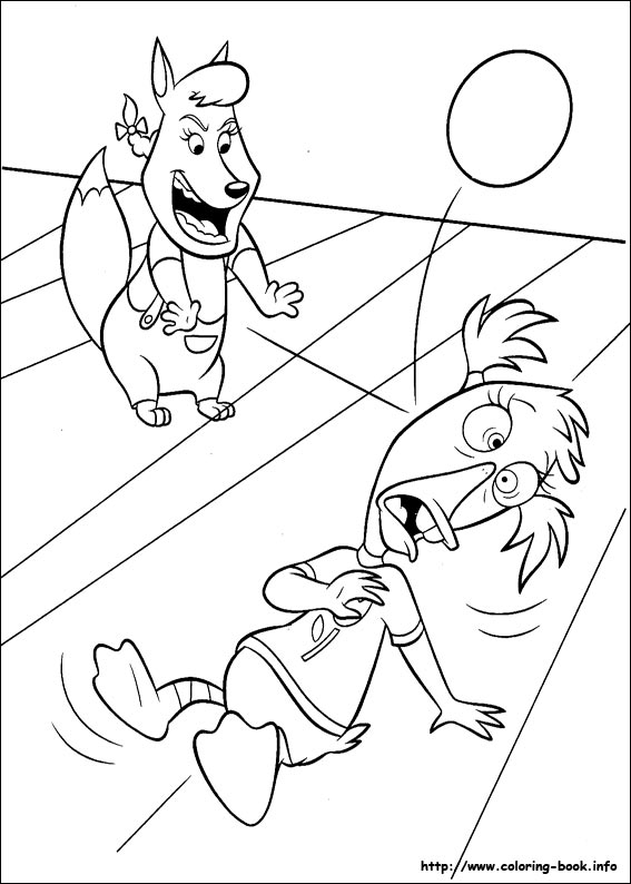 Coloring page: Chicken Little (Animation Movies) #72924 - Free Printable Coloring Pages