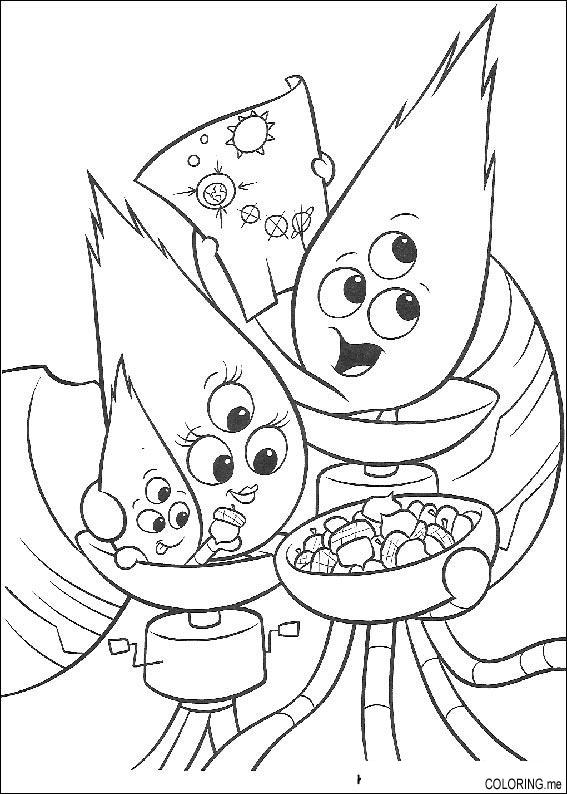 Coloring page: Chicken Little (Animation Movies) #72934 - Free Printable Coloring Pages