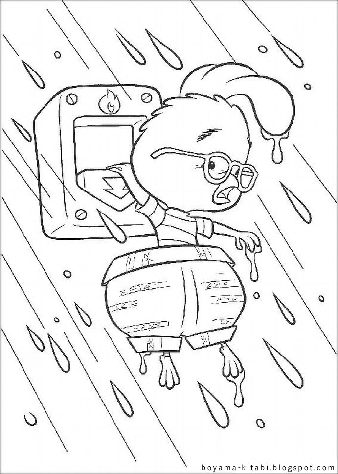 Coloring page: Chicken Little (Animation Movies) #72947 - Free Printable Coloring Pages