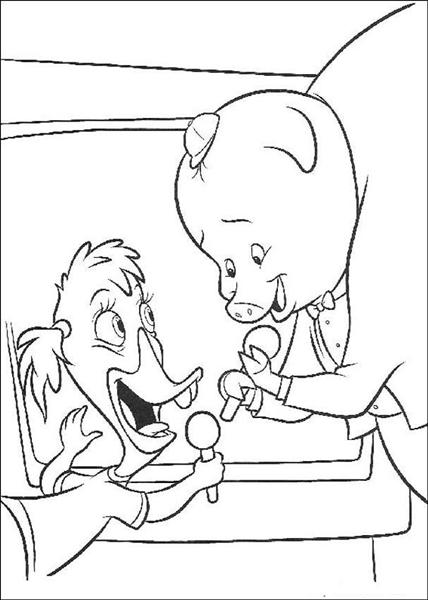 Coloring page: Chicken Little (Animation Movies) #72961 - Free Printable Coloring Pages