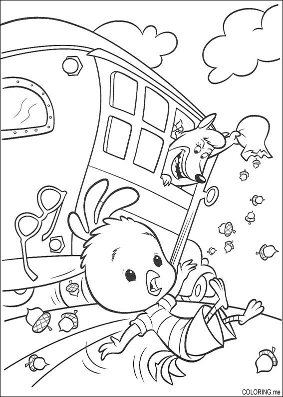 Coloring page: Chicken Little (Animation Movies) #72963 - Free Printable Coloring Pages