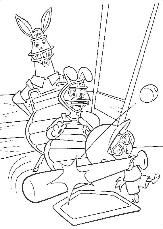 Coloring page: Chicken Little (Animation Movies) #72964 - Free Printable Coloring Pages