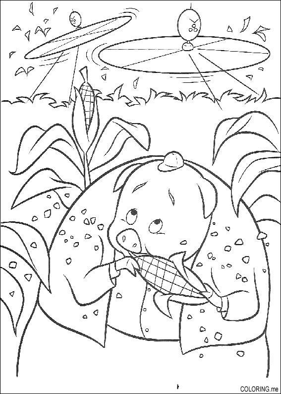 Coloring page: Chicken Little (Animation Movies) #72970 - Free Printable Coloring Pages