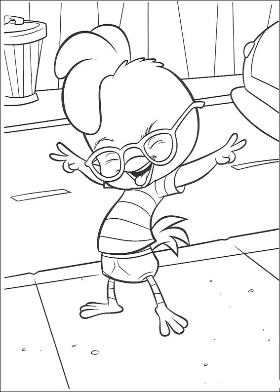 Coloring page: Chicken Little (Animation Movies) #72983 - Free Printable Coloring Pages