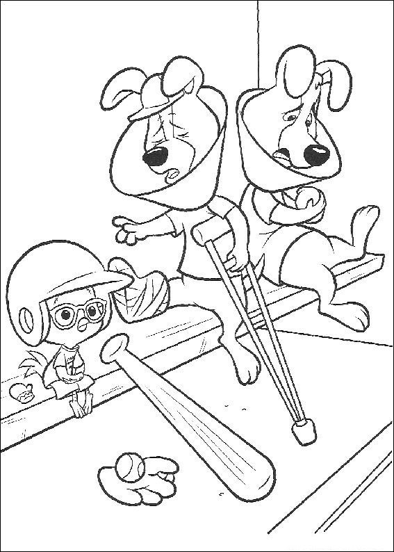 Coloring page: Chicken Little (Animation Movies) #73019 - Free Printable Coloring Pages