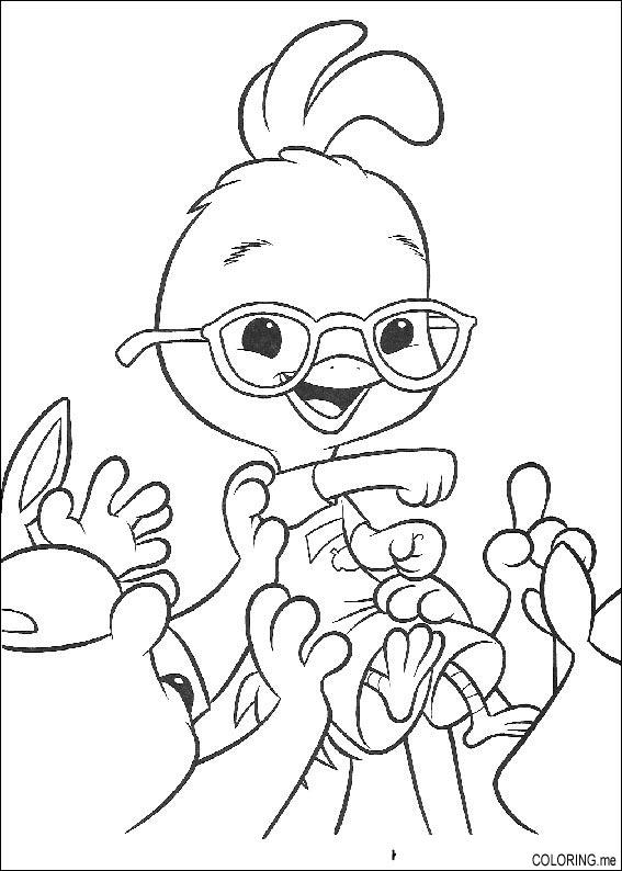 Coloring page: Chicken Little (Animation Movies) #73036 - Free Printable Coloring Pages