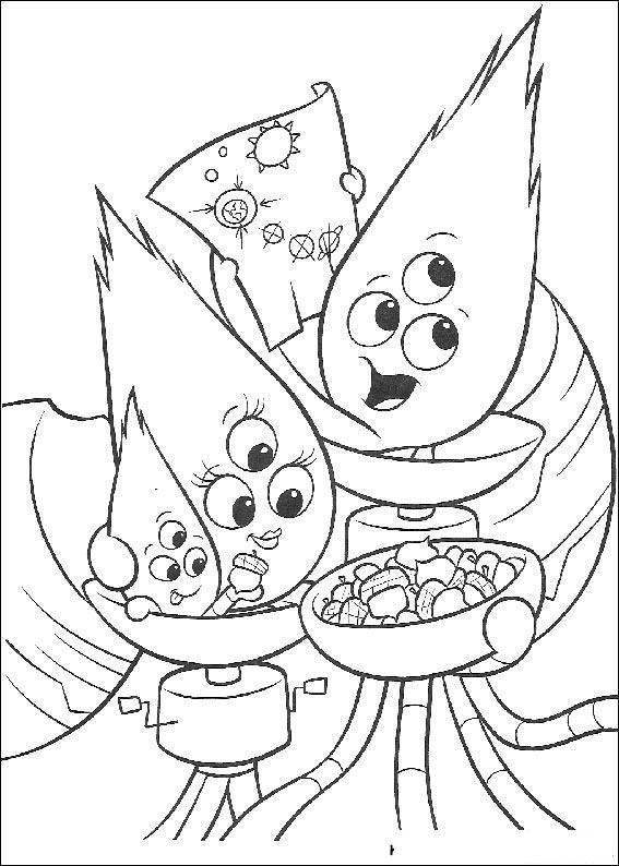 Coloring page: Chicken Little (Animation Movies) #73045 - Free Printable Coloring Pages