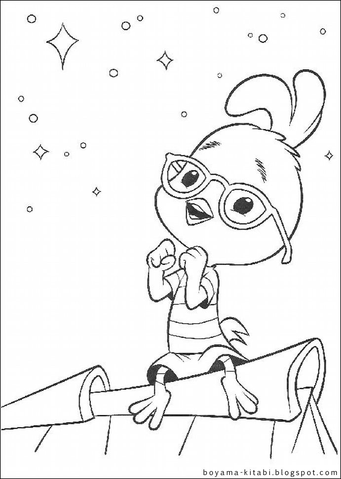 Coloring page: Chicken Little (Animation Movies) #73054 - Free Printable Coloring Pages