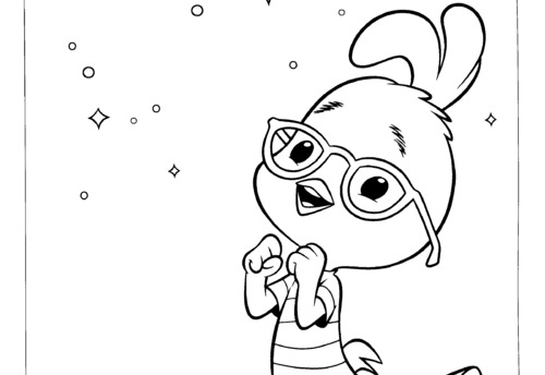 Coloring page: Chicken Little (Animation Movies) #73069 - Free Printable Coloring Pages