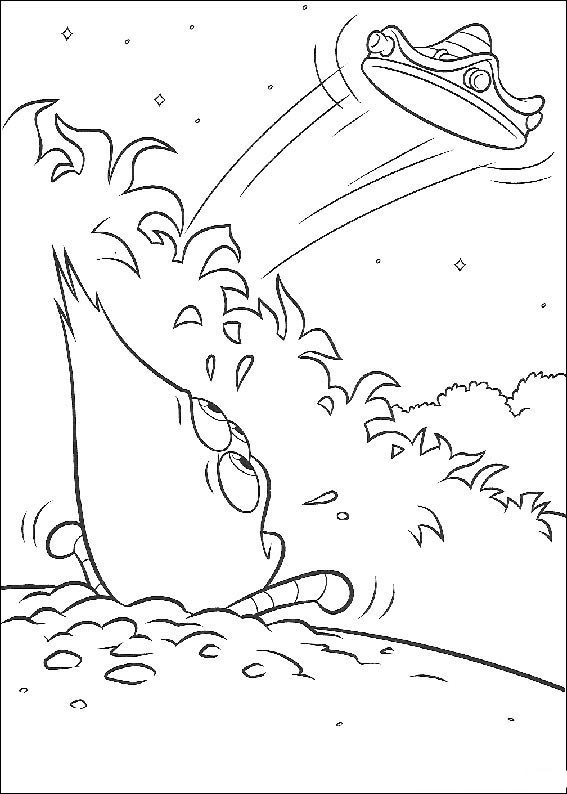 Coloring page: Chicken Little (Animation Movies) #73071 - Free Printable Coloring Pages