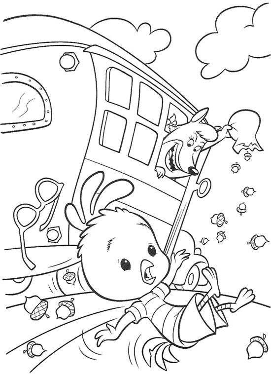 Coloring page: Chicken Little (Animation Movies) #73082 - Free Printable Coloring Pages