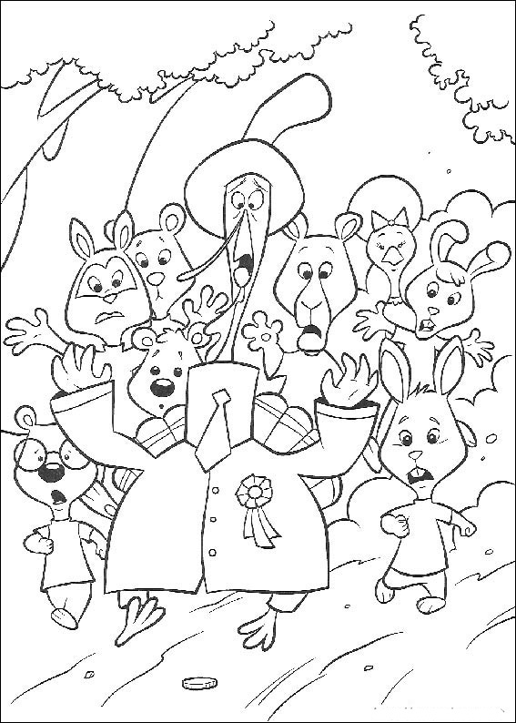 Coloring page: Chicken Little (Animation Movies) #73089 - Free Printable Coloring Pages