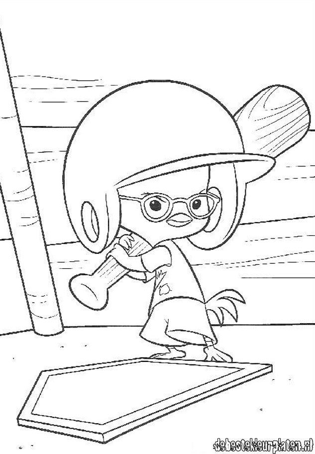 Coloring page: Chicken Little (Animation Movies) #73090 - Free Printable Coloring Pages