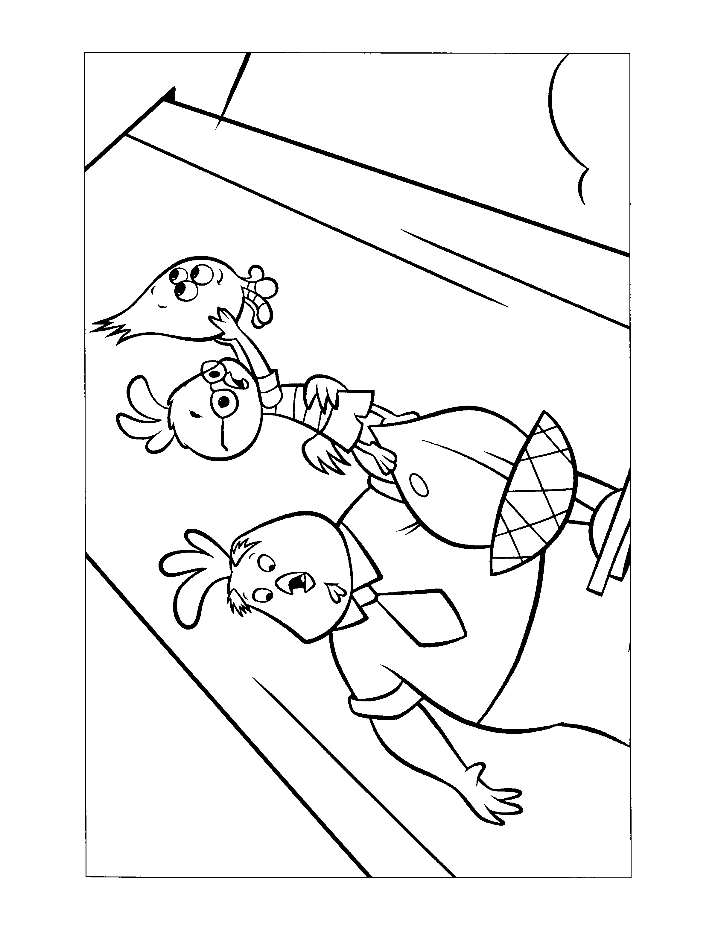 Coloring page: Chicken Little (Animation Movies) #73093 - Free Printable Coloring Pages
