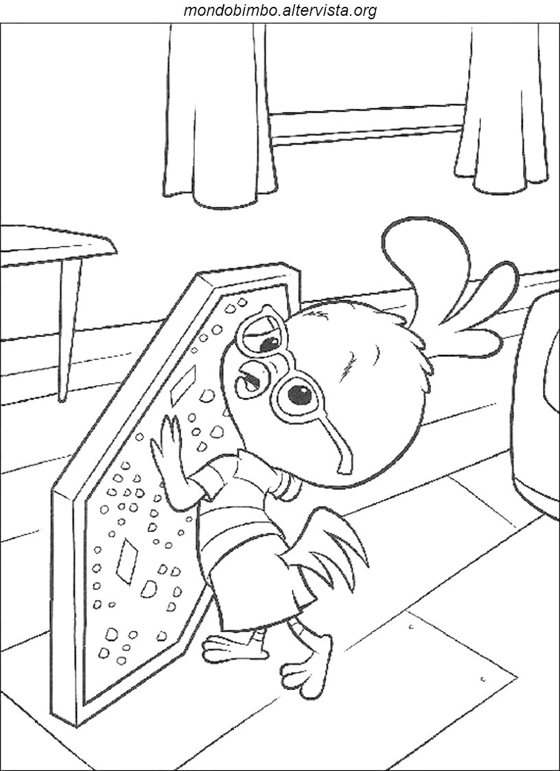 Coloring page: Chicken Little (Animation Movies) #73132 - Free Printable Coloring Pages