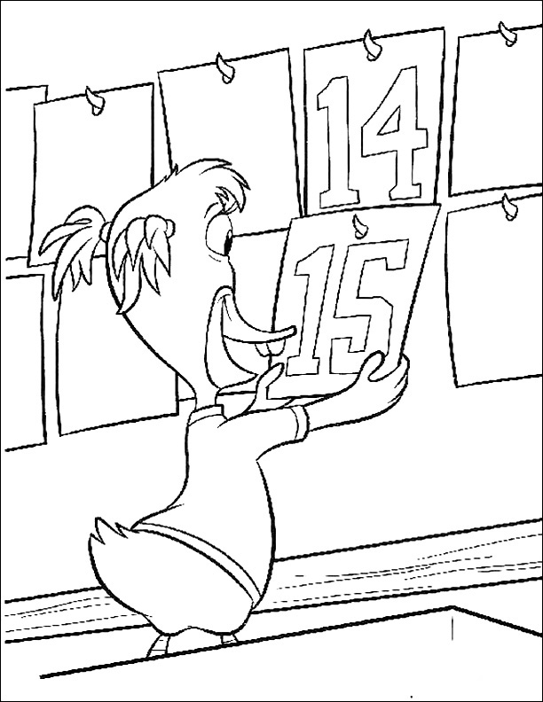 Coloring page: Chicken Little (Animation Movies) #73158 - Free Printable Coloring Pages