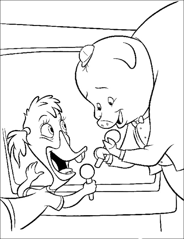 Coloring page: Chicken Little (Animation Movies) #73172 - Free Printable Coloring Pages