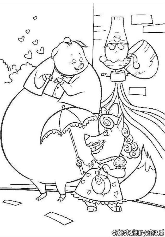 Coloring page: Chicken Little (Animation Movies) #73173 - Free Printable Coloring Pages