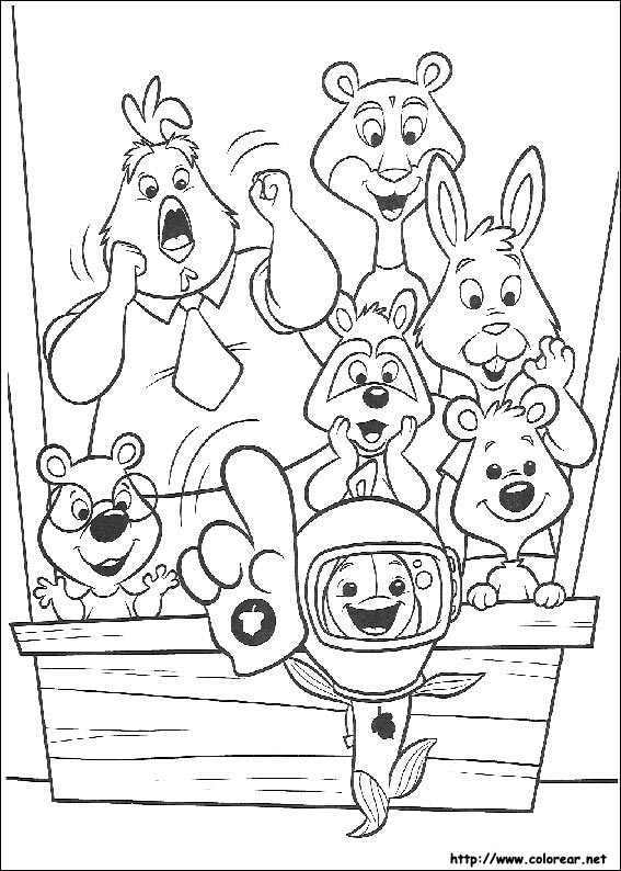 Coloring page: Chicken Little (Animation Movies) #73185 - Free Printable Coloring Pages