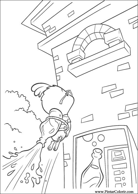 Coloring page: Chicken Little (Animation Movies) #73186 - Free Printable Coloring Pages