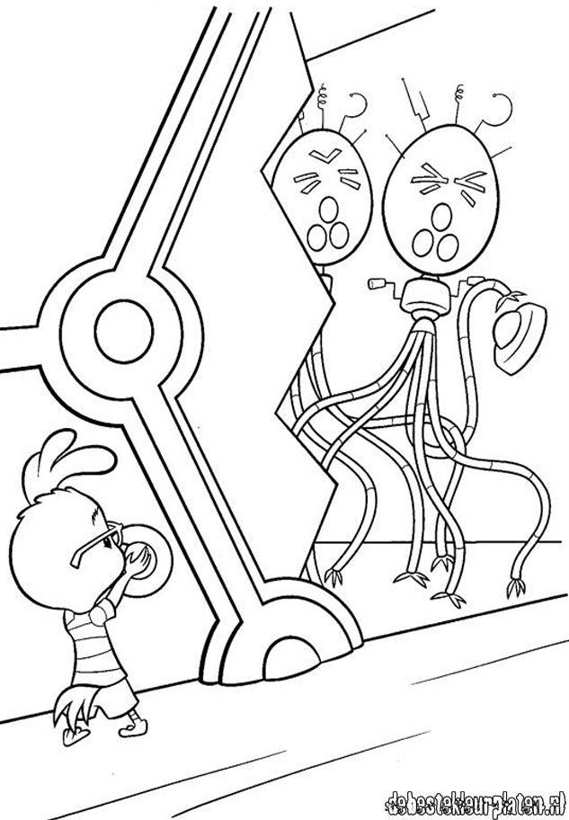 Coloring page: Chicken Little (Animation Movies) #73196 - Free Printable Coloring Pages