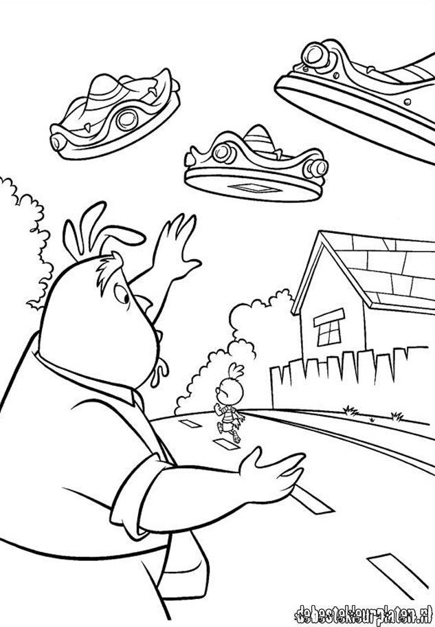 Coloring page: Chicken Little (Animation Movies) #73204 - Free Printable Coloring Pages