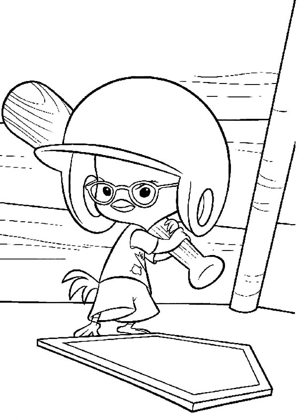 Coloring page: Chicken Little (Animation Movies) #73210 - Free Printable Coloring Pages
