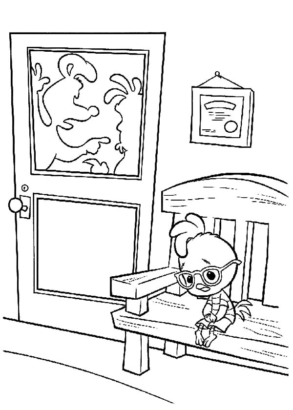 Coloring page: Chicken Little (Animation Movies) #73229 - Free Printable Coloring Pages