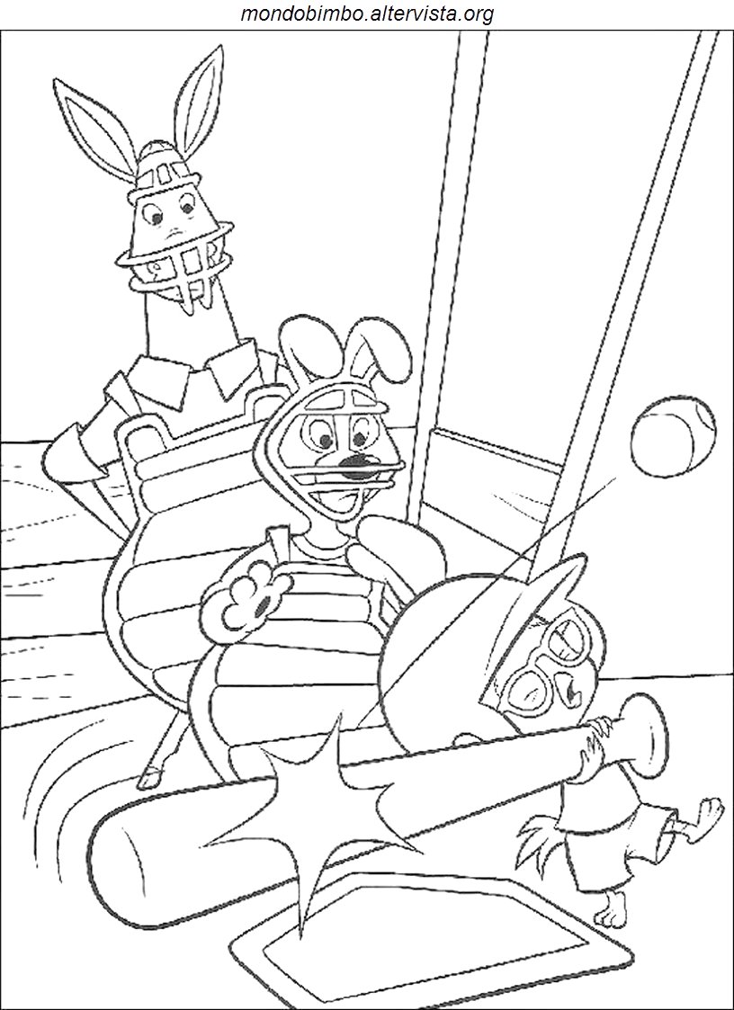 Coloring page: Chicken Little (Animation Movies) #73237 - Free Printable Coloring Pages