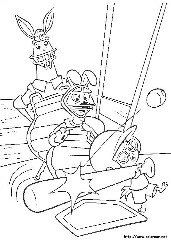 Coloring page: Chicken Little (Animation Movies) #73242 - Free Printable Coloring Pages