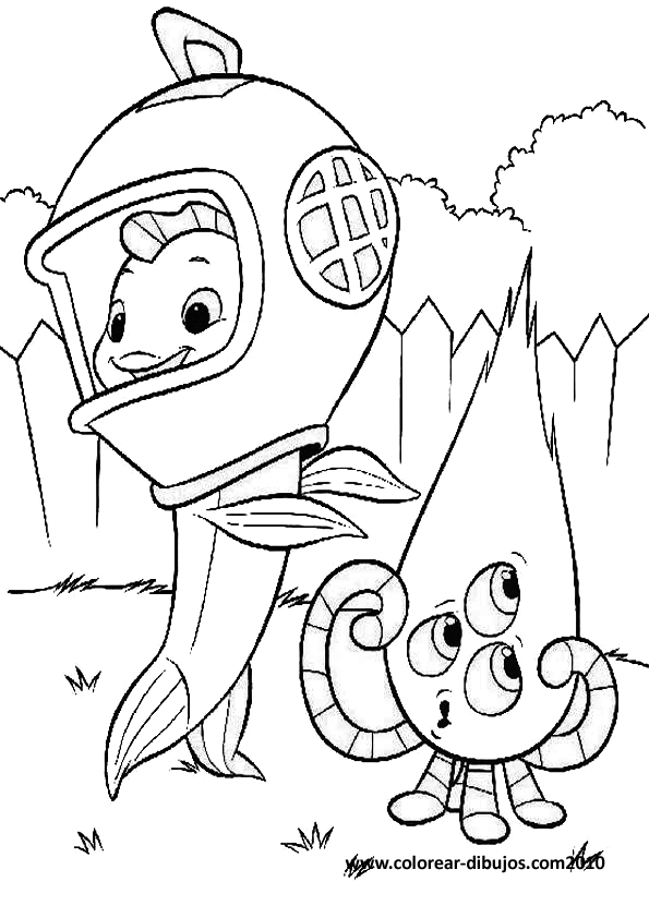 Coloring page: Chicken Little (Animation Movies) #73243 - Free Printable Coloring Pages
