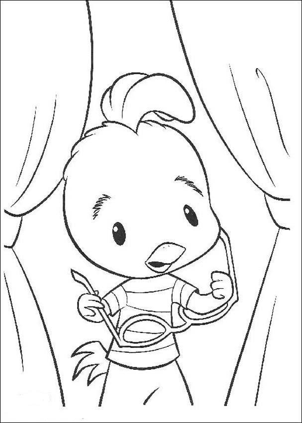 Coloring page: Chicken Little (Animation Movies) #73251 - Free Printable Coloring Pages