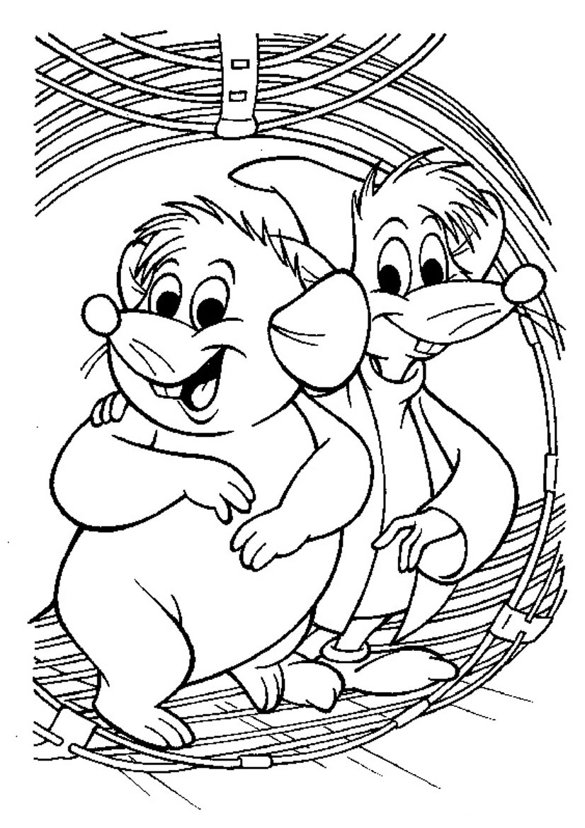 Coloring page: Cinderella (Animation Movies) #129518 - Free Printable Coloring Pages