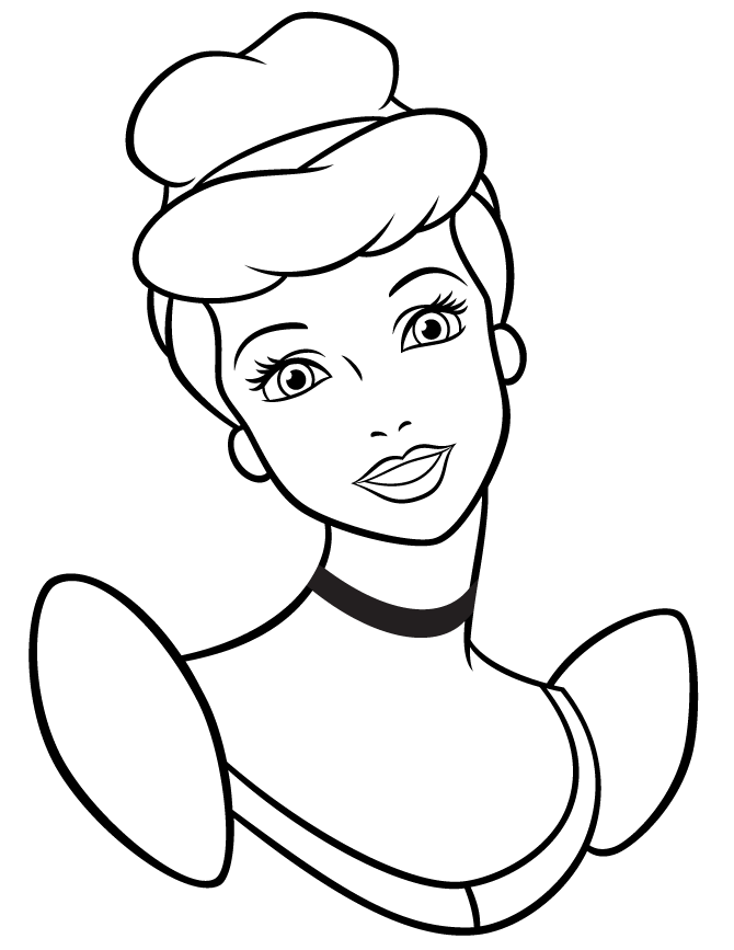 Coloring page: Cinderella (Animation Movies) #129582 - Free Printable Coloring Pages