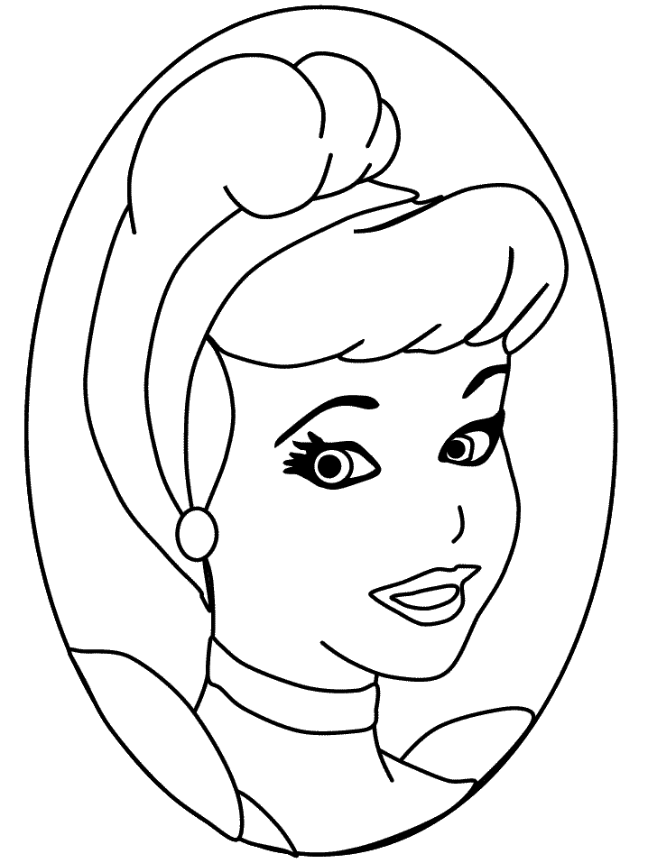Coloring page: Cinderella (Animation Movies) #129629 - Free Printable Coloring Pages
