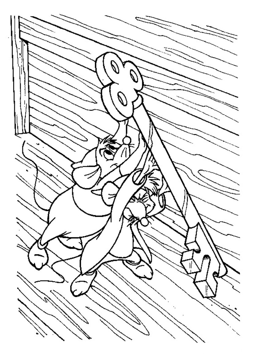 Coloring page: Cinderella (Animation Movies) #129651 - Free Printable Coloring Pages