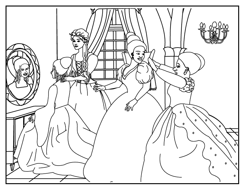 53 Cinderella Story Coloring Pages  Best Free