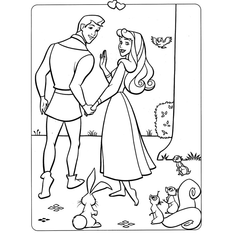 Coloring page: Cinderella (Animation Movies) #129698 - Free Printable Coloring Pages