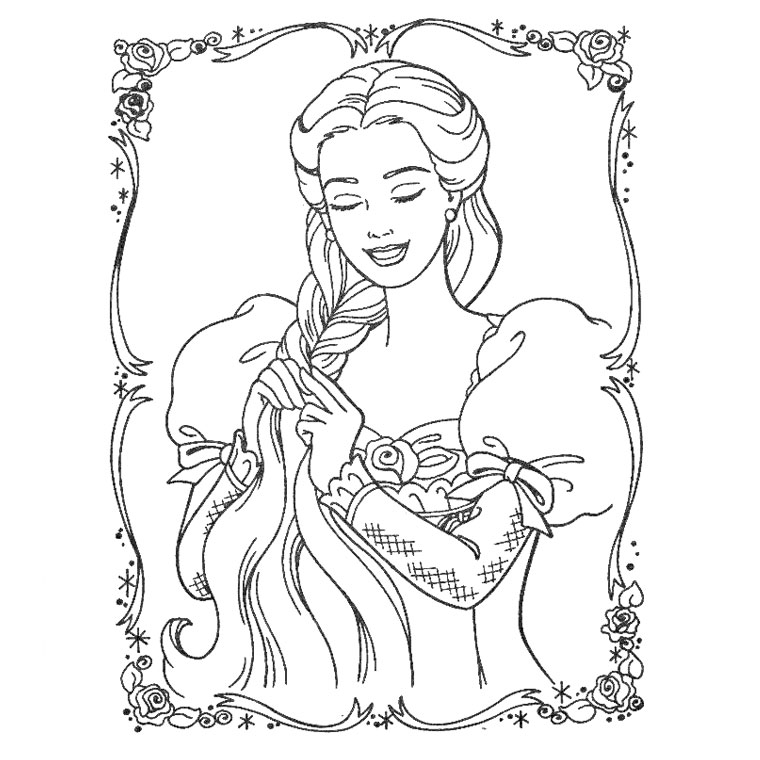 Coloring page: Cinderella (Animation Movies) #129734 - Free Printable Coloring Pages