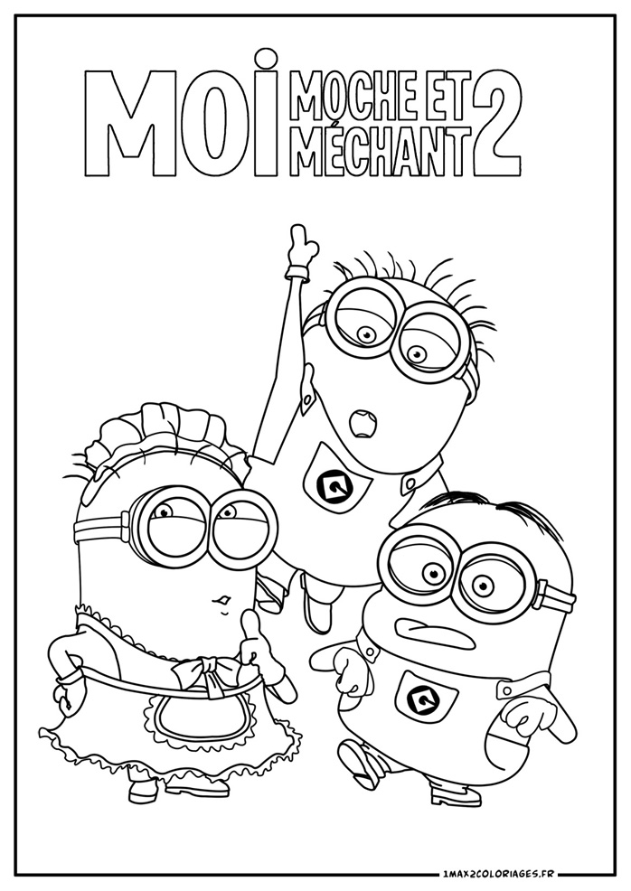 Coloring page: Despicable me (Animation Movies) #130332 - Free Printable Coloring Pages