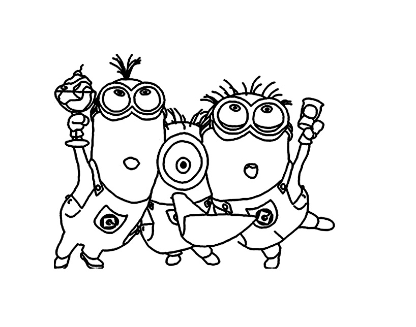 Coloring page: Despicable me (Animation Movies) #130333 - Free Printable Coloring Pages