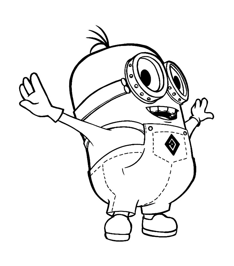 Coloring page: Despicable me (Animation Movies) #130336 - Free Printable Coloring Pages