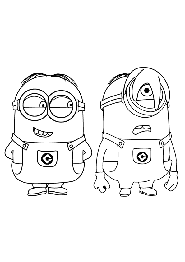 Coloring page: Despicable me (Animation Movies) #130343 - Free Printable Coloring Pages